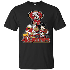 Mickey Mouse San Francisco 49ers American Football Nfl Sports Shirt Men Cotton T-Shirt Men Cotton T-Shirt - amzapparel