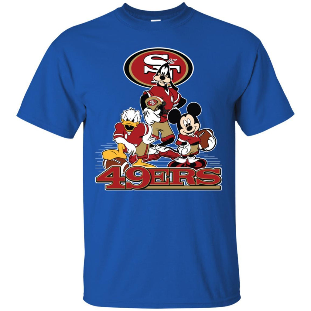 San Francisco 49ers Shirt Mickey Mouse Football 49ers Gift