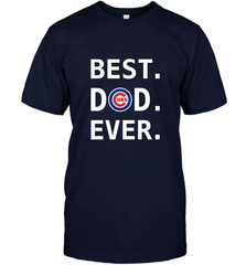 Best Chicago Cubs Dad Ever Baseball MLB Fathers Day Men's T-Shirt Men's T-Shirt - amzapparel
