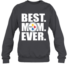 Best Pittsburgh Steelers Mom Ever NFL Team Mother's Day Gift Crewneck Sweatshirt Crewneck Sweatshirt - amzapparel