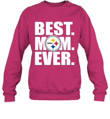 Best Pittsburgh Steelers Mom Ever NFL Team Mother's Day Gift Crewneck Sweatshirt Crewneck Sweatshirt - amzapparel
