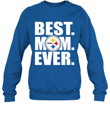 Best Pittsburgh Steelers Mom Ever NFL Team Mother's Day Gift Crewneck Sweatshirt Crewneck Sweatshirt - amzapparel