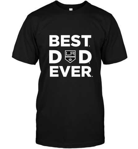 Best Los Angeles Kings Dad Ever Hockey NHL Fathers Day GIft For Daddy (1) Men's T-Shirt Men's T-Shirt / Black / S Men's T-Shirt - amzapparel