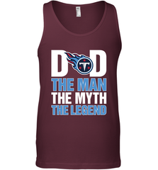 Tennessee Titans Dad The Man The Myth The Legend NFL Father's Day Men's Tank Top Men's Tank Top - amzapparel