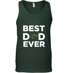 Best Minnesota Wild Dad Ever Hockey NHL Fathers Day GIft For Daddy Men's Tank Top Men's Tank Top - amzapparel