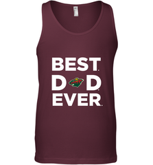 Best Minnesota Wild Dad Ever Hockey NHL Fathers Day GIft For Daddy Men's Tank Top Men's Tank Top - amzapparel