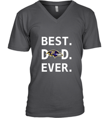 Best Baltimore Ravens Dad Best Dad Ever NFL Football Fathers Day Men's V-Neck T-Shirt Men's V-Neck T-Shirt - amzapparel