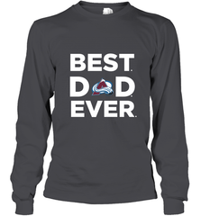 Best Colorado Avalanche Dad Ever Hockey NHL Fathers Day GIft For Daddy Long Sleeve T-Shirt Long Sleeve T-Shirt - amzapparel