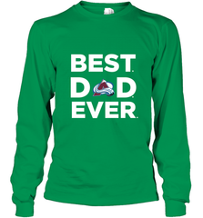 Best Colorado Avalanche Dad Ever Hockey NHL Fathers Day GIft For Daddy Long Sleeve T-Shirt Long Sleeve T-Shirt - amzapparel
