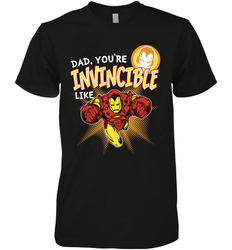 Marvel Iron Man Invincible Dad Father's Day Gifts Men's Premium T-Shirt