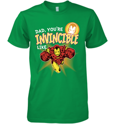 Marvel Iron Man Invincible Dad Father's Day Gifts Men's Premium T-Shirt