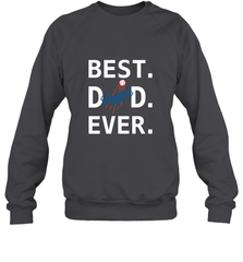 Best Los Angeles Dodgers Dad Ever Baseball MLB Fathers Day Crewneck Sweatshirt Crewneck Sweatshirt - amzapparel