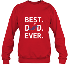 Best Los Angeles Dodgers Dad Ever Baseball MLB Fathers Day Crewneck Sweatshirt Crewneck Sweatshirt - amzapparel