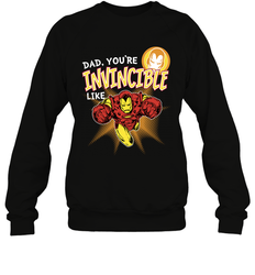 Marvel Iron Man Invincible Dad Father's Day Gifts Crewneck Sweatshirt