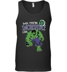 Marvel Hulk Incredible Dad Father's Day Gifts Men's Tank Top Men's Tank Top - amzapparel