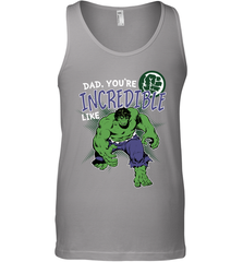 Marvel Hulk Incredible Dad Father's Day Gifts Men's Tank Top Men's Tank Top - amzapparel
