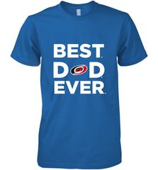 Best Carolina Hurricanes Dad Ever Hockey NHL Fathers Day GIft For Daddy Men's Premium T-Shirt Men's Premium T-Shirt - amzapparel