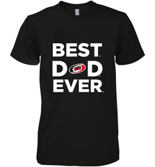 Best Carolina Hurricanes Dad Ever Hockey NHL Fathers Day GIft For Daddy Men's Premium T-Shirt Men's Premium T-Shirt - amzapparel
