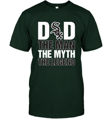 Chicago White Sox Dad The Man The Myth The Legend Father's Day MLB Men's T-Shirt Men's T-Shirt - amzapparel
