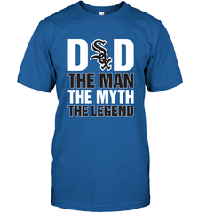 Chicago White Sox Dad The Man The Myth The Legend Father's Day MLB Men's T-Shirt Men's T-Shirt - amzapparel
