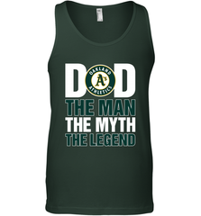 Oakland Athletics Dad The Man The Myth The Legend Father's Day MLB Men's Tank Top Men's Tank Top - amzapparel