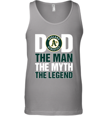 Oakland Athletics Dad The Man The Myth The Legend Father's Day MLB Men's Tank Top Men's Tank Top - amzapparel