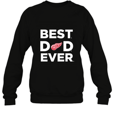 Best Detroit Red Wings Dad Ever Hockey NHL Fathers Day GIft For Daddy Crewneck Sweatshirt