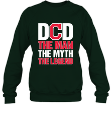 Cleveland Indians Dad The Man The Myth The Legend Father's Day MLB Crewneck Sweatshirt Crewneck Sweatshirt - amzapparel