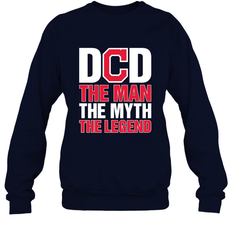 Cleveland Indians Dad The Man The Myth The Legend Father's Day MLB Crewneck Sweatshirt