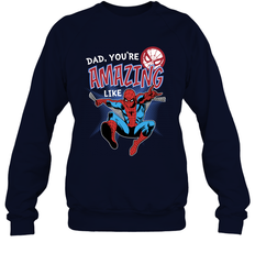 Marvel Spider Man Amazing Dad Father's Day Gifts Crewneck Sweatshirt