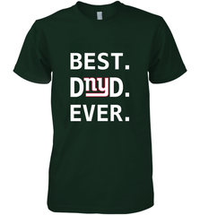 Best New York Giants Dad Best Dad Ever NFL Football Fathers Day Men's Premium T-Shirt Men's Premium T-Shirt - amzapparel