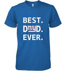 Best New York Giants Dad Best Dad Ever NFL Football Fathers Day Men's Premium T-Shirt Men's Premium T-Shirt - amzapparel