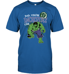 Marvel Hulk Incredible Dad Father's Day Gifts Men's T-Shirt Men's T-Shirt - amzapparel