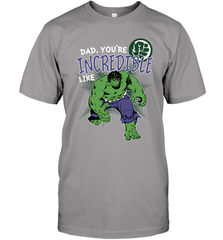 Marvel Hulk Incredible Dad Father's Day Gifts Men's T-Shirt Men's T-Shirt - amzapparel