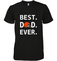 Best Cleveland Browns Dad Best Dad Ever NFL Football Fathers Day Men's Premium T-Shirt Men's Premium T-Shirt - amzapparel