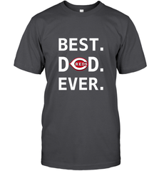 Best Cincinnati Reds Dad Ever Baseball MLB Fathers Day Men's T-Shirt Men's T-Shirt - amzapparel