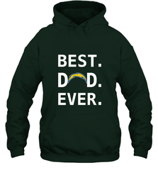 Best Los Angeles Chargers Dad Best Dad Ever NFL Football Fathers Day Hooded Sweatshirt Hooded Sweatshirt - amzapparel