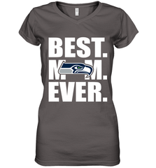 Best Seattle Seahawks Mom Ever NFL Team Mother's Day Gift Women's V-Neck T-Shirt Women's V-Neck T-Shirt - amzapparel