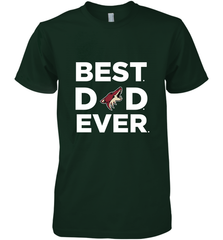 Best Arizona Coyotes Dad Ever Hockey NHL Fathers Day GIft For Daddy Men's Premium T-Shirt Men's Premium T-Shirt - amzapparel