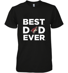 Best Arizona Coyotes Dad Ever Hockey NHL Fathers Day GIft For Daddy Men's Premium T-Shirt Men's Premium T-Shirt - amzapparel