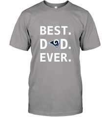 Best Los Angeles Rams Dad Best Dad Ever NFL Football Fathers Day Men's T-Shirt Men's T-Shirt - amzapparel