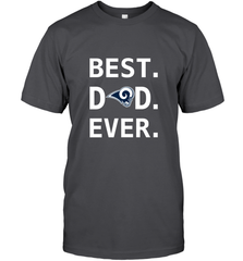 Best Los Angeles Rams Dad Best Dad Ever NFL Football Fathers Day Men's T-Shirt Men's T-Shirt - amzapparel