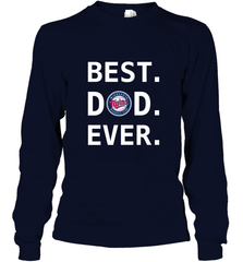 Best Minnesota Twins Dad Ever Baseball MLB Fathers Day Long Sleeve T-Shirt Long Sleeve T-Shirt - amzapparel