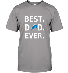 Best Detroit Lions Dad Best Dad Ever NFL Football Fathers Day Men's T-Shirt Men's T-Shirt - amzapparel
