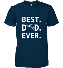 Best New England Patriots Dad Best Dad Ever NFL Football Fathers Day Men's Premium T-Shirt Men's Premium T-Shirt - amzapparel