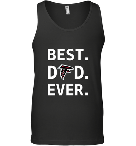 Best Atlanta Falcons Dad Best Dad Ever NFL Football Fathers Day Men's Tank Top Men's Tank Top / Black / XS Men's Tank Top - amzapparel