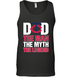 Minnesota Twins Dad The Man The Myth The Legend Father's Day MLB Men's Tank Top