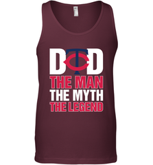 Minnesota Twins Dad The Man The Myth The Legend Father's Day MLB Men's Tank Top Men's Tank Top - amzapparel