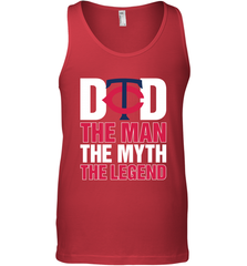 Minnesota Twins Dad The Man The Myth The Legend Father's Day MLB Men's Tank Top Men's Tank Top - amzapparel