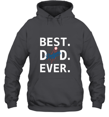 Best Los Angeles Dodgers Dad Ever Baseball MLB Fathers Day Hooded Sweatshirt Hooded Sweatshirt - amzapparel